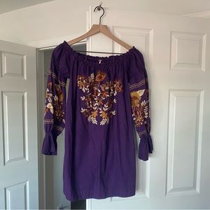 NWOT Free People Off the Shoulder Dress
